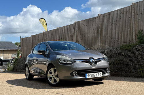2015 RENAULT CLIO 1.2 16V DYNAMIQUE MEDIANAV EURO 5 5DR HV15KZO 52,000 MILES MANUAL PETROL... photo