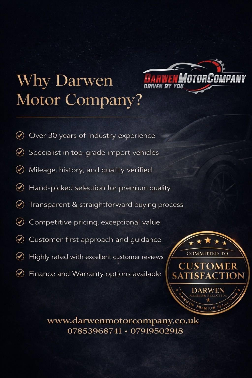 About Darwen Motor Company