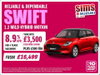 Suzuki Swift 1.2 Mild Hybrid Motion 5dr 5dr Manual 2026