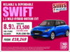 Suzuki Swift 1.2 Mild Hybrid Motion 5dr CVT 5dr Automatic 2026