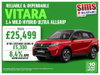 Suzuki Vitara 1.4 Boosterjet Mild Hybrid Ultra ALLGRIP 5dr 5dr Manual 2026