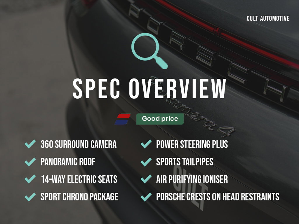 Porsche Panamera 3.0 V6 4 Sport Turismo 5dr Petrol PDK 4WD Euro 6 (s/s) (330 ps) 5dr Automatic 2026