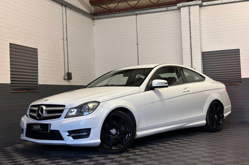 2013 MERCEDES C CLASS 2.1 C220 CDI BLUEEFFICIENCY AMG SPORT COUPE 2DR DIESEL G TRONIC EURO... photo