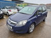 Vauxhall Zafira EXCLUSIV 5dr Manual 2026