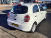 Nissan Micra 1.2 12V Visia Hatchback 5dr Petrol Manual Euro 5 (80 ps) White 5dr Manual 2025