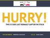 Renault Captur 0.9 DYNAMIQUE NAV TCE 5d 90 BHP 6 MONTHS WARRANTY, 5dr Manual 2025