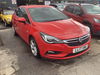 Vauxhall Astra 1.4L SRI Hatchback 5dr Petrol Manual Euro 6 (99 bhp) 5dr Manual 2025