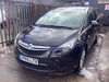 Vauxhall Zafira Tourer 1.4L DESIGN MPV 5dr Petrol Manual Euro 6 (138 bhp) 5dr Manual 2025