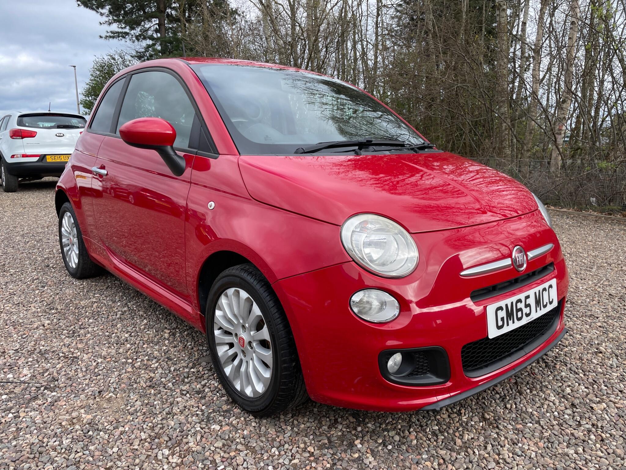 2015 Fiat 500 1.2 S Euro 6 (s/s) 3dr for sale, exterior front view