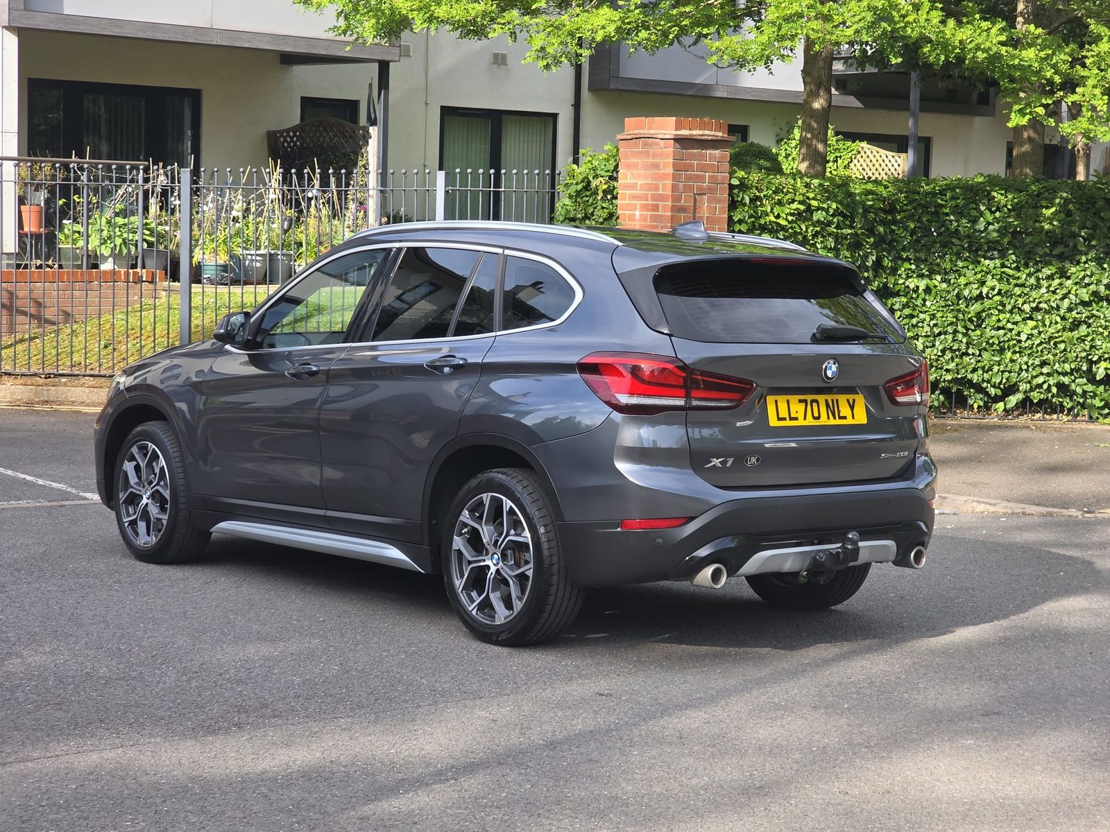 2020 BMW X1 2.0 20i xLine SUV 5dr Petrol DCT sDrive Euro 6 (s/s) (192 ps), exterior view 4
