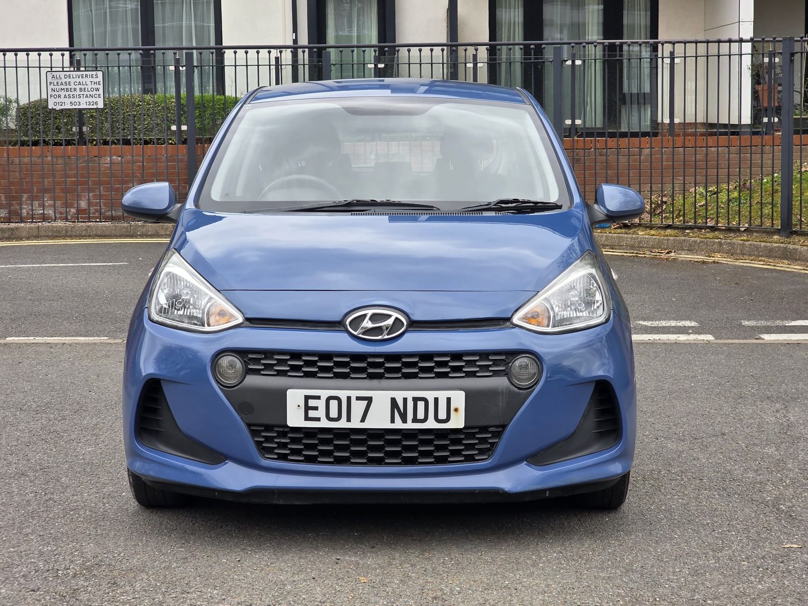 2017 Hyundai I10 1.2 SE Hatchback 5dr Petrol Manual Euro 6 (87 ps), exterior view 2