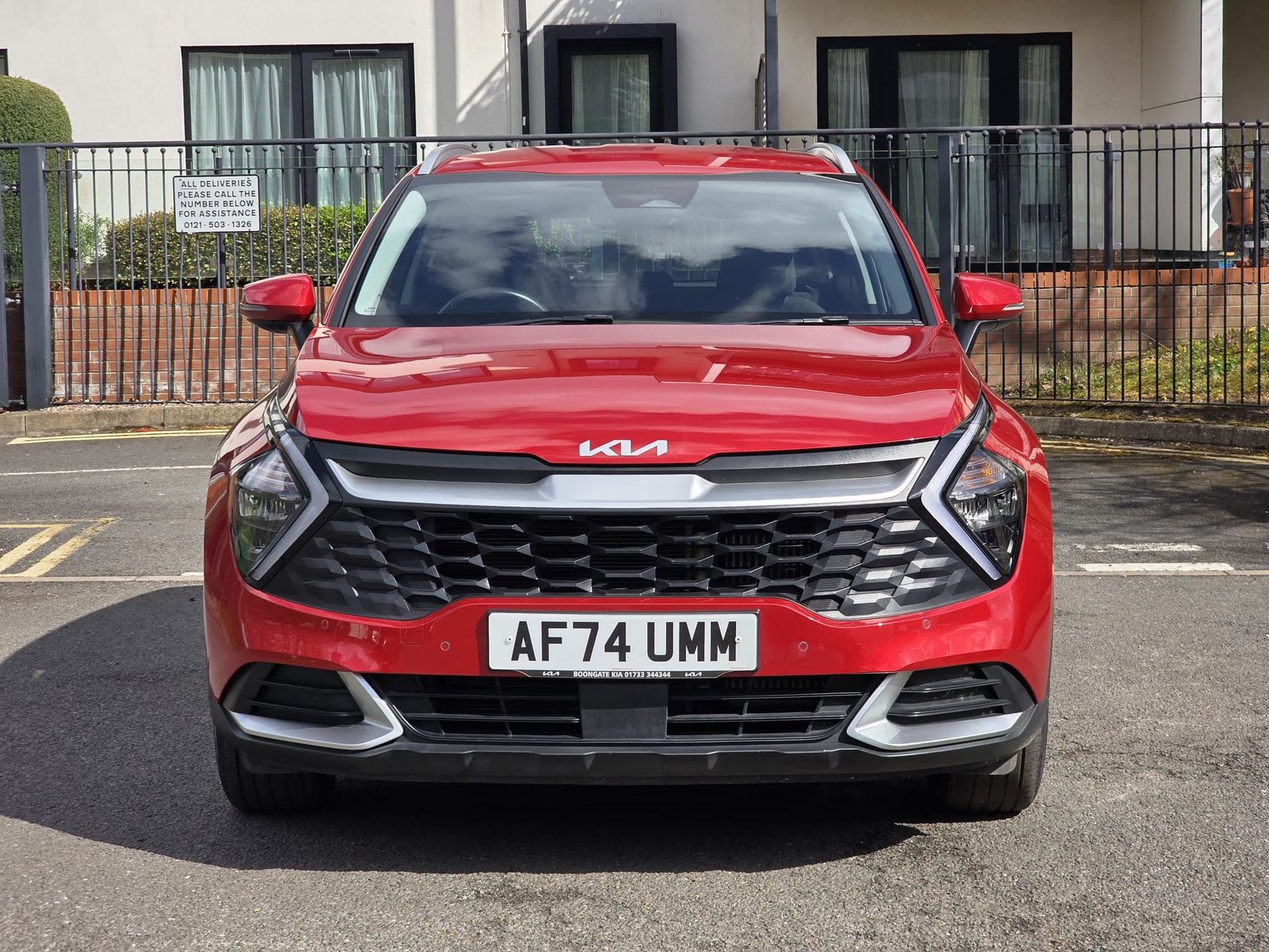 2024 Kia Sportage 1.6 T-GDi MHEV 2 SUV 5dr Petrol Hybrid Manual Euro 6 (s/s) (157 bhp), exterior view 2