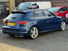 Audi A3 2.0L Sportback S Line Nav TDI Quattro Semi-Auto Hatchback 5dr Diesel Semi Automatic Euro 6 (181 bhp) 5dr Semi Automatic 2025