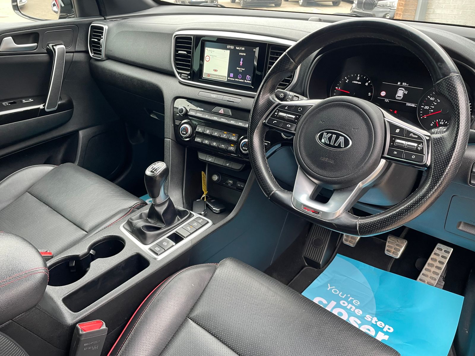 Kia Sportage 2.0 CRDi EcoDynamics+ GT-Line SUV 5dr Diesel Hybrid Manual AWD Euro 6 (s/s) (182 bhp) 5dr Manual 2020