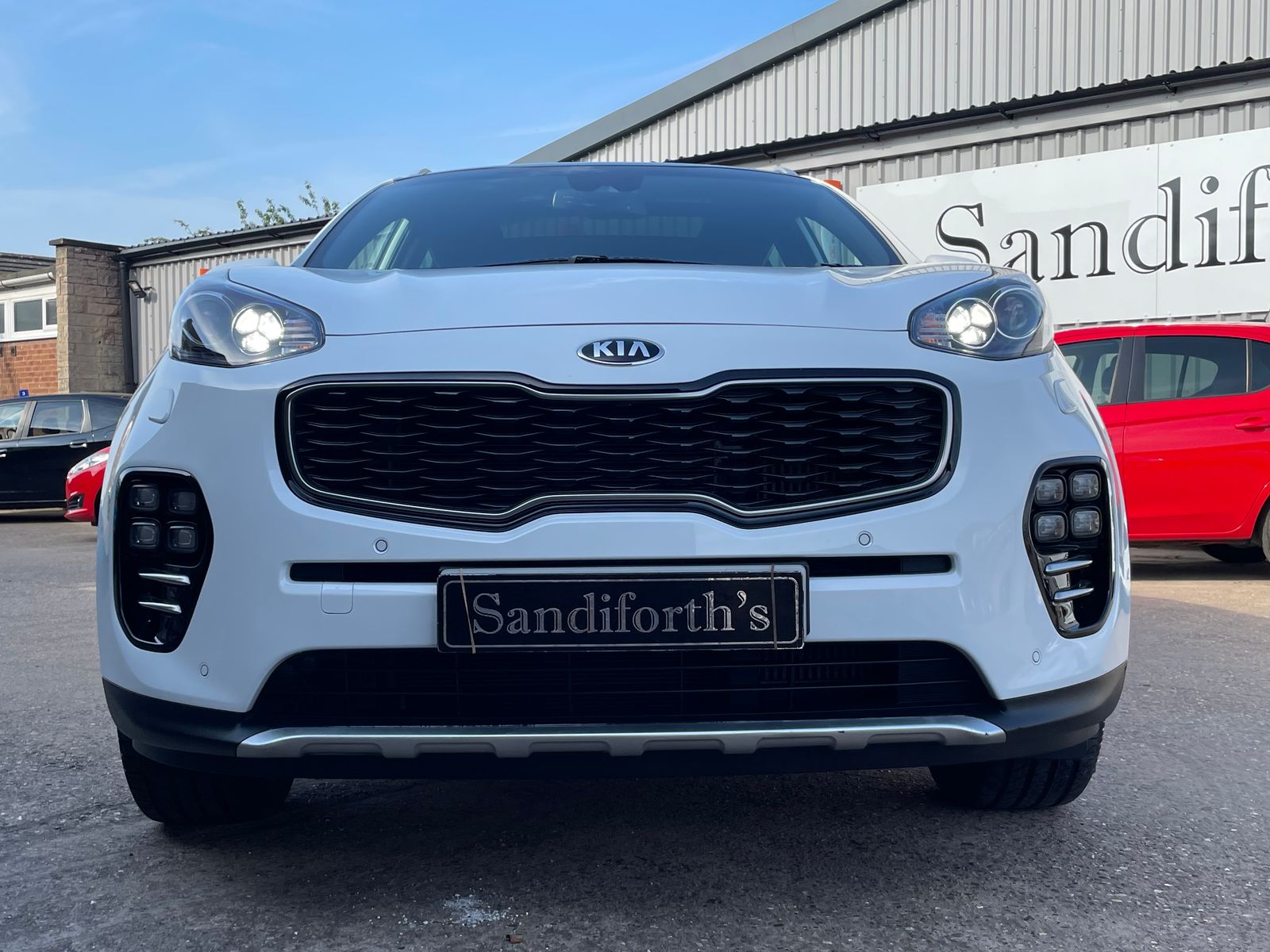 Kia Sportage 2.0 CRDi GT-Line S SUV 5dr Diesel Auto AWD Euro 6 (182 bhp)Only 38k 7 Dealer Services 5dr Automatic 2017