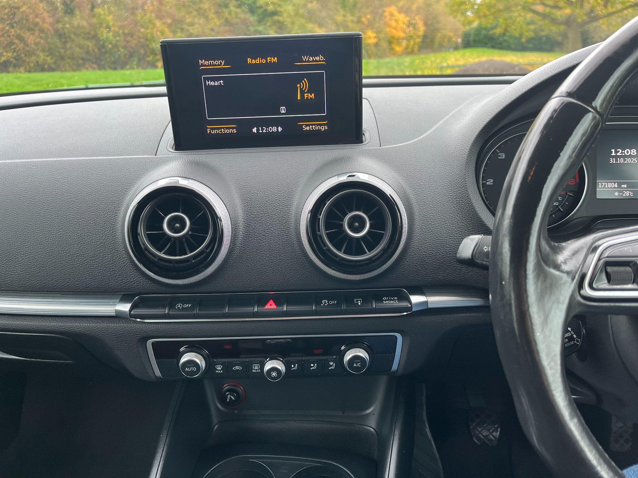 Audi A3 1.6 TDI Sport Sportback Euro 5 (s/s) 5dr 5dr Manual 2025