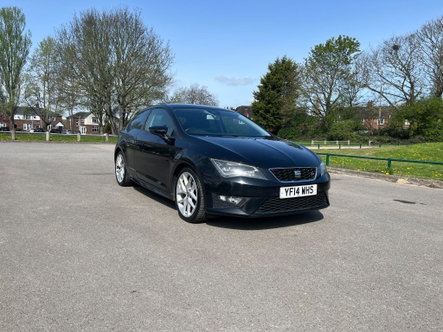 2014 seat leon 2.0 tdi cr fr sport coupe euro 5 (s/s) 3dr £3,495 2014 142,216 diesel... photo