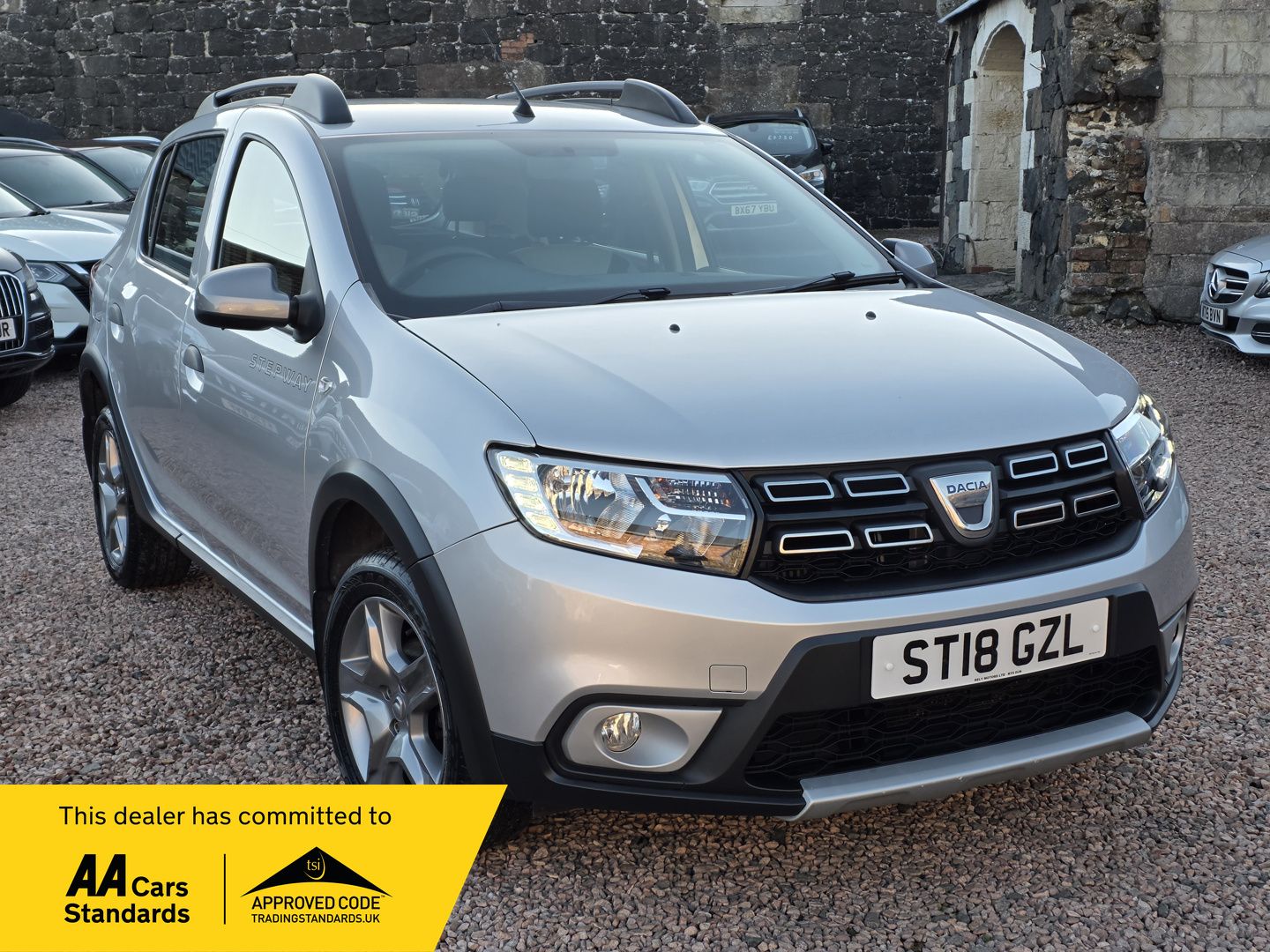 Dacia Sandero 0.9L Stepway Ambiance TCE Hatchback 5dr Petrol Manual Euro 6 (90 bhp) 5dr Manual 2018