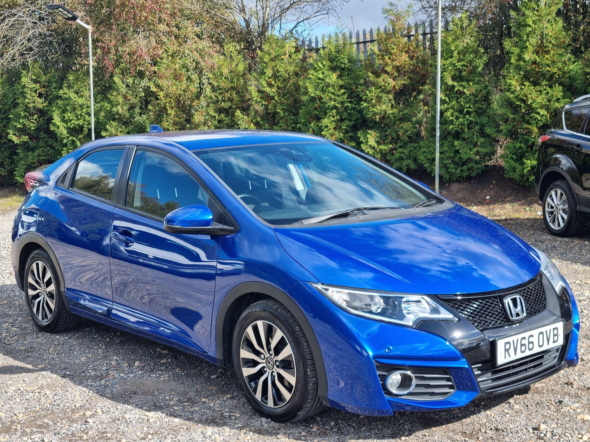 Honda Civic 1.6 i-DTEC SE Plus (Navi) Euro 5 (s/s) 5dr 5dr Manual 2016