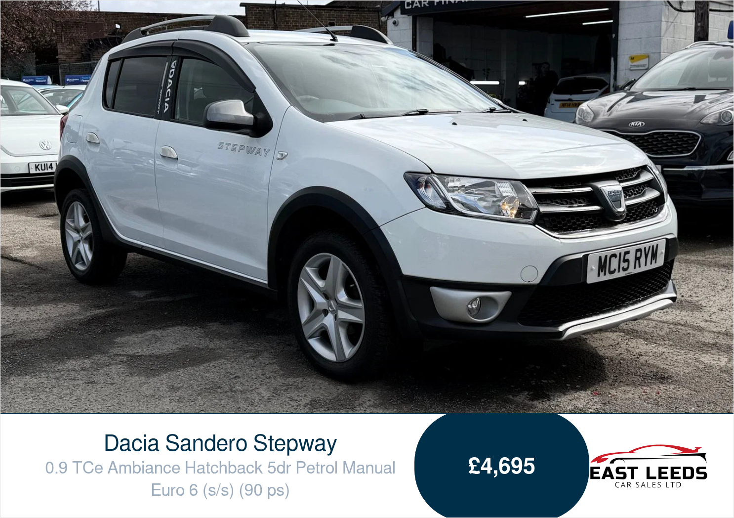 2015 Dacia Sandero Stepway 0.9 TCe Ambiance