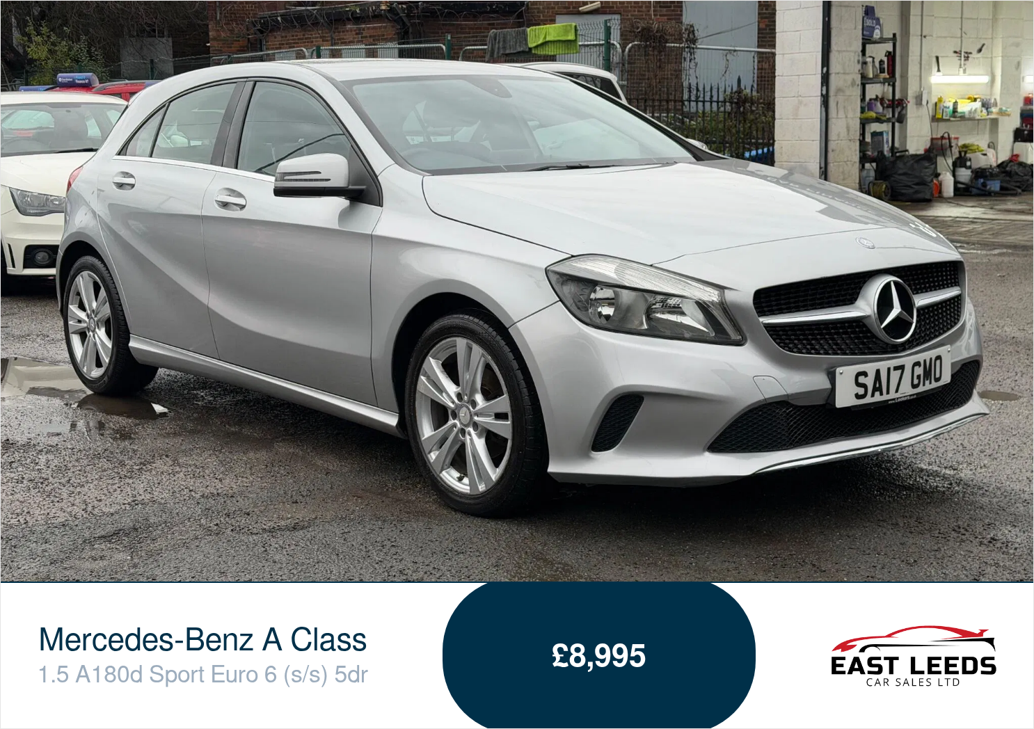 2017 Mercedes-Benz A-Class 1.5d A180d Sport (s/s)