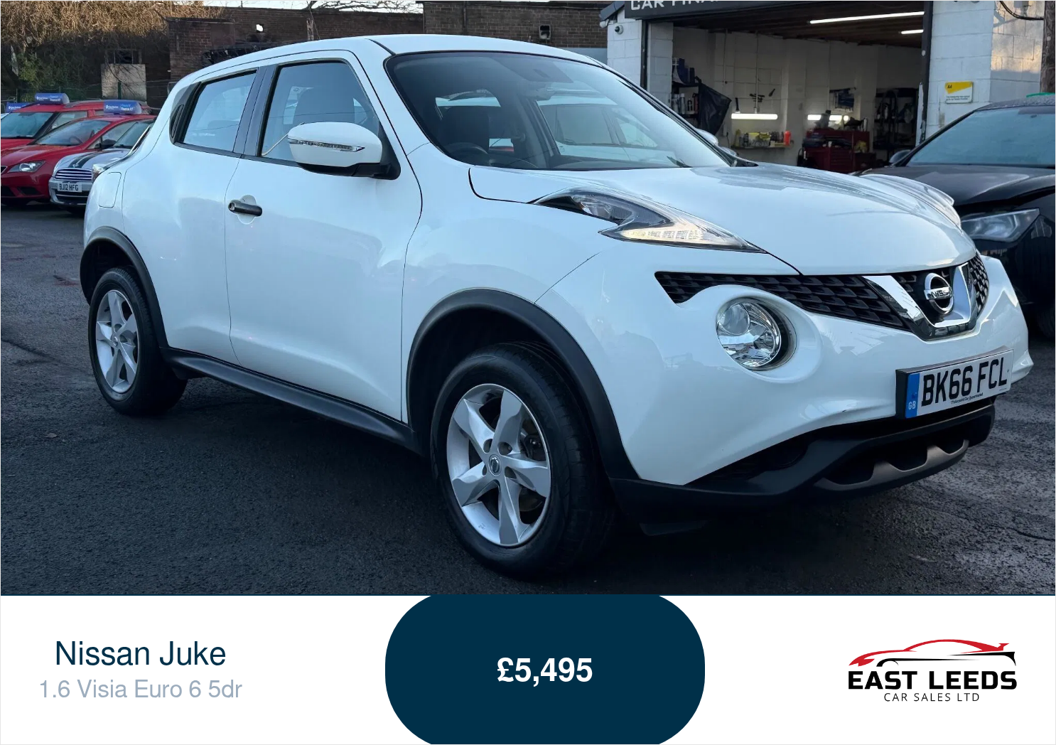 2016 Nissan Juke 1.6 Visia