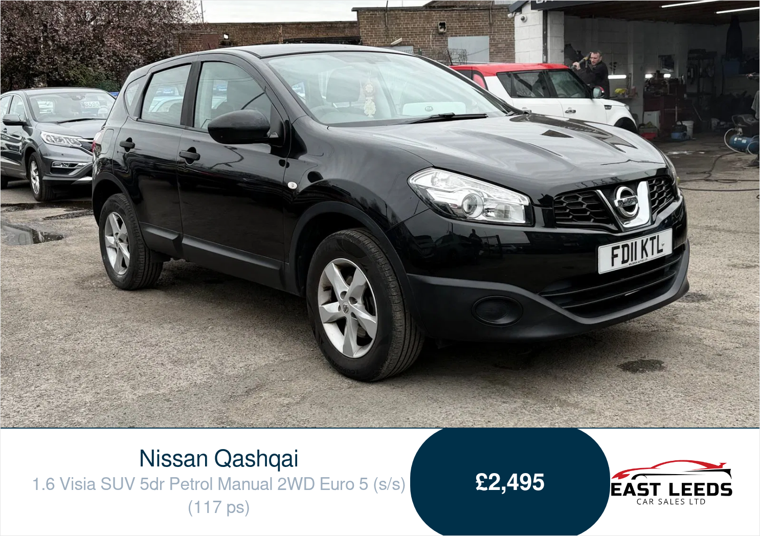 2011 Nissan Qashqai 1.6 Visia