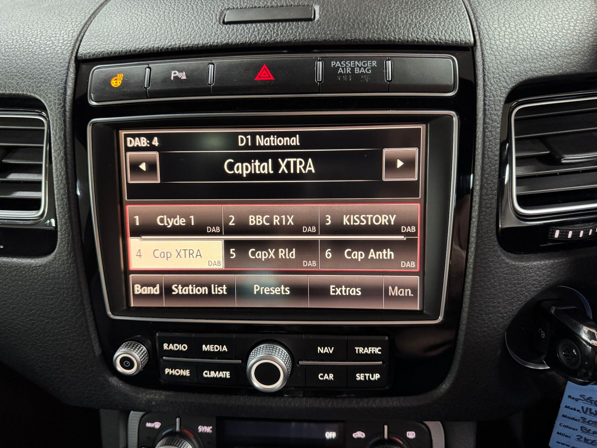 Volkswagen Touareg 3.0 TDI V6 BlueMotion Tech R-Line Tiptronic 4WD Euro 6 (s/s) 5dr 5dr Automatic 2015