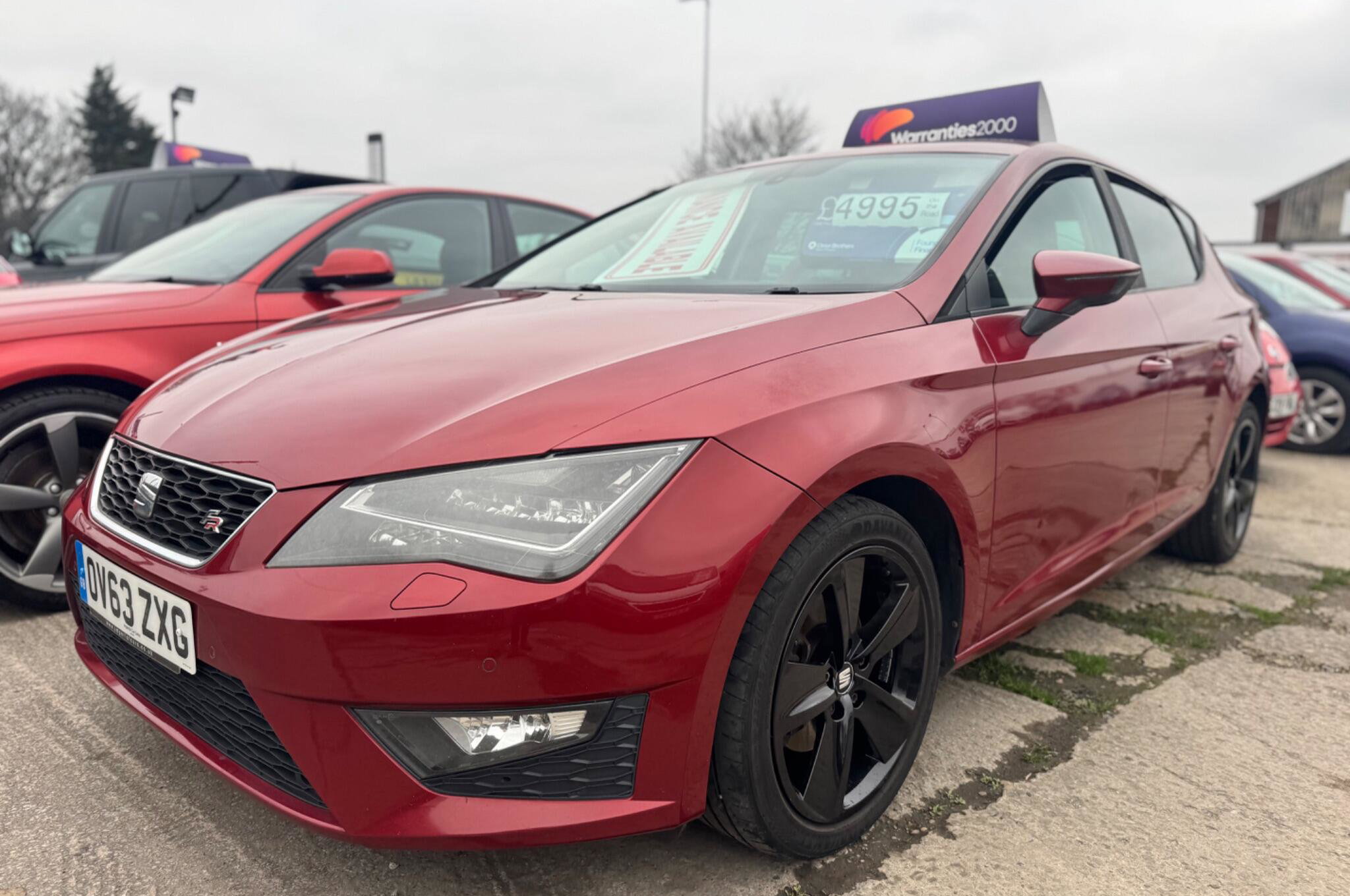 2013 seat leon 2.0 tdi cr fr euro 5 (s/s) 5dr £4,995 £104.41 /month 2013 112,000 diesel... photo