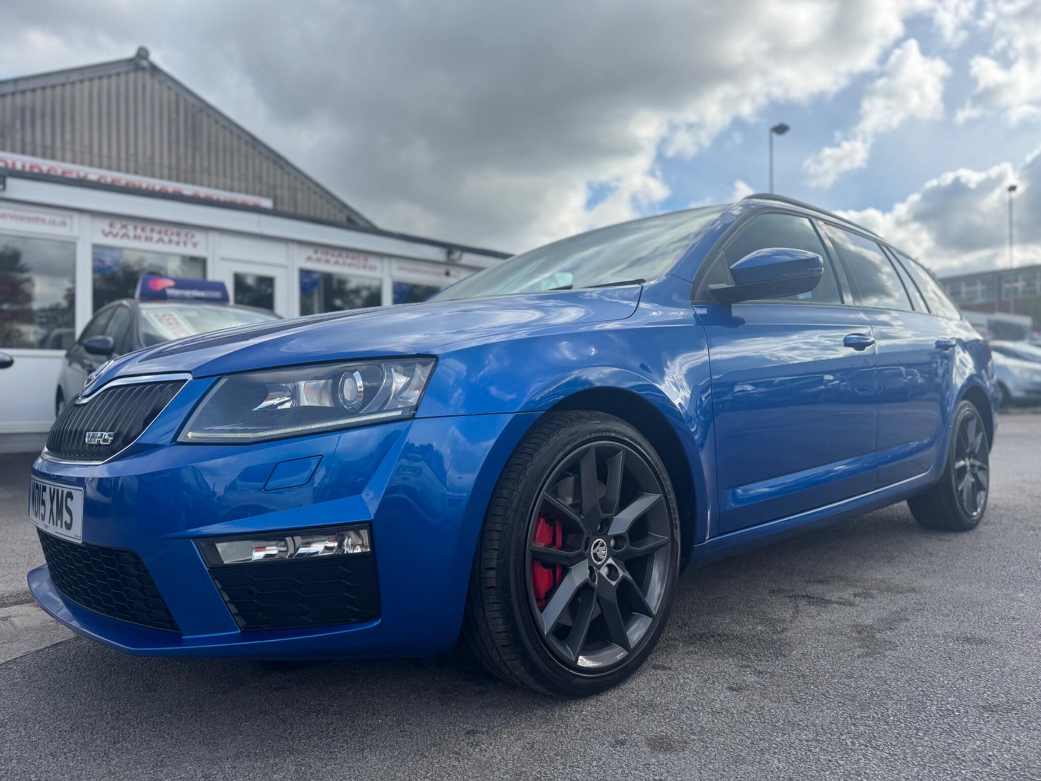 Skoda Octavia 2.0 TDI vRS Estate 5dr Diesel Manual Euro 6 (s/s) (SNav) (184 ps) 5dr Manual 2015