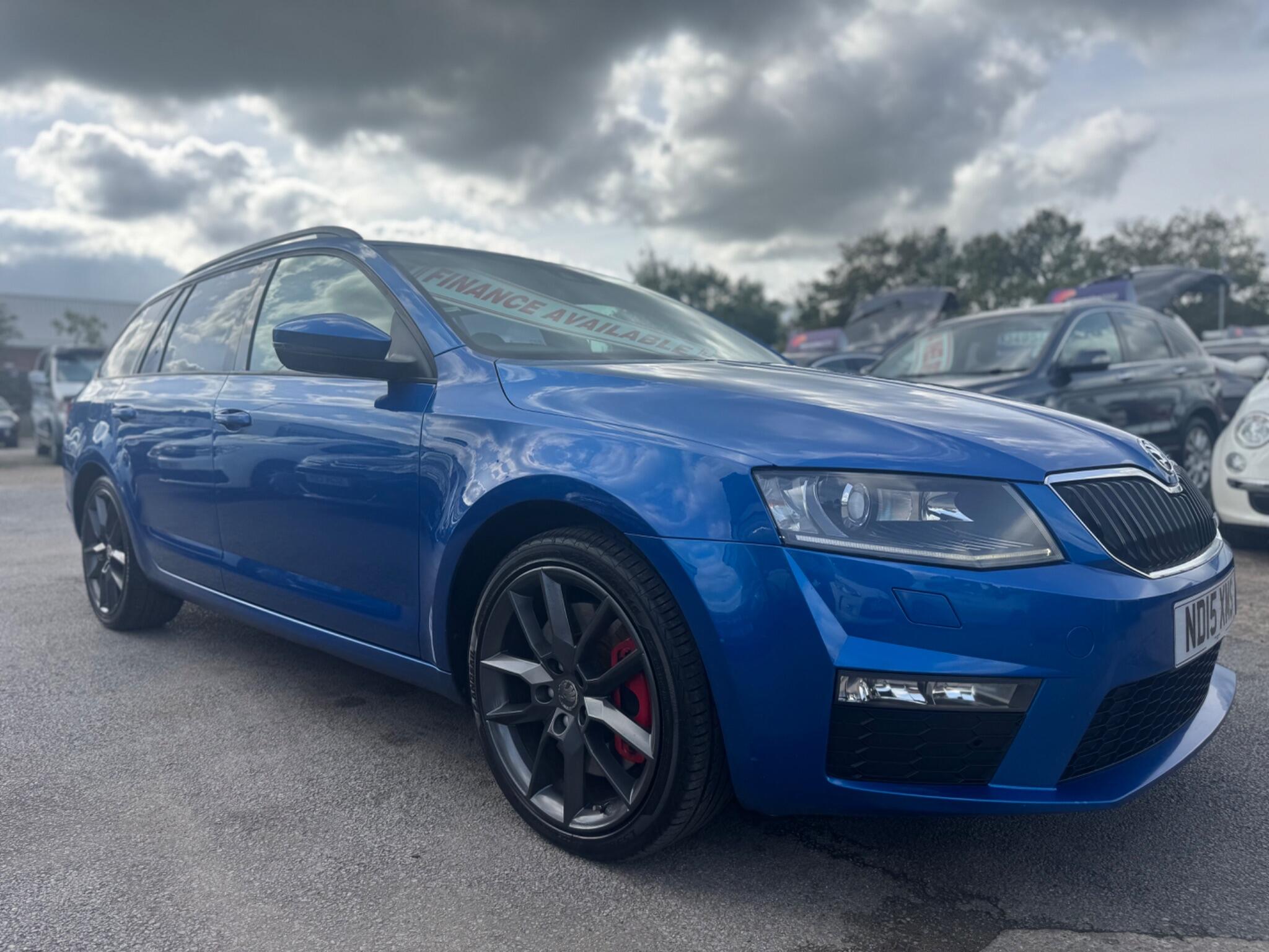 Skoda Octavia 2.0 TDI vRS Estate 5dr Diesel Manual Euro 6 (s/s) (SNav) (184 ps) 5dr Manual 2015