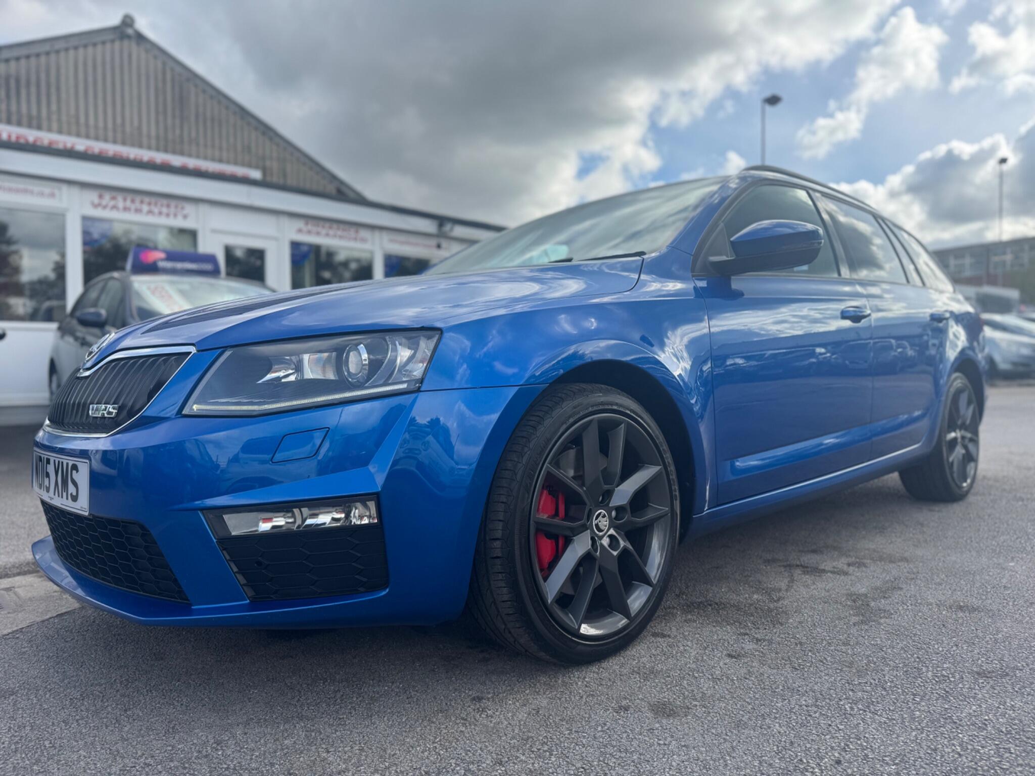 Skoda Octavia 2.0 TDI vRS Estate 5dr Diesel Manual Euro 6 (s/s) (SNav) (184 ps) 5dr Manual 2015