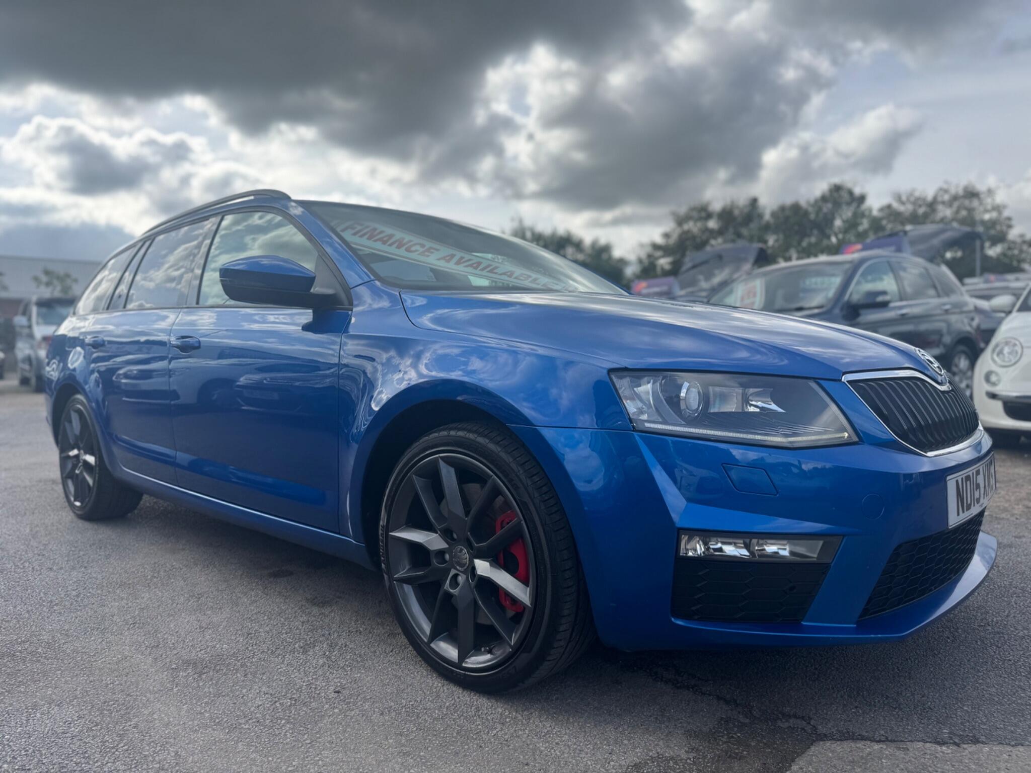Skoda Octavia 2.0 TDI vRS Estate 5dr Diesel Manual Euro 6 (s/s) (SNav) (184 ps) 5dr Manual 2015