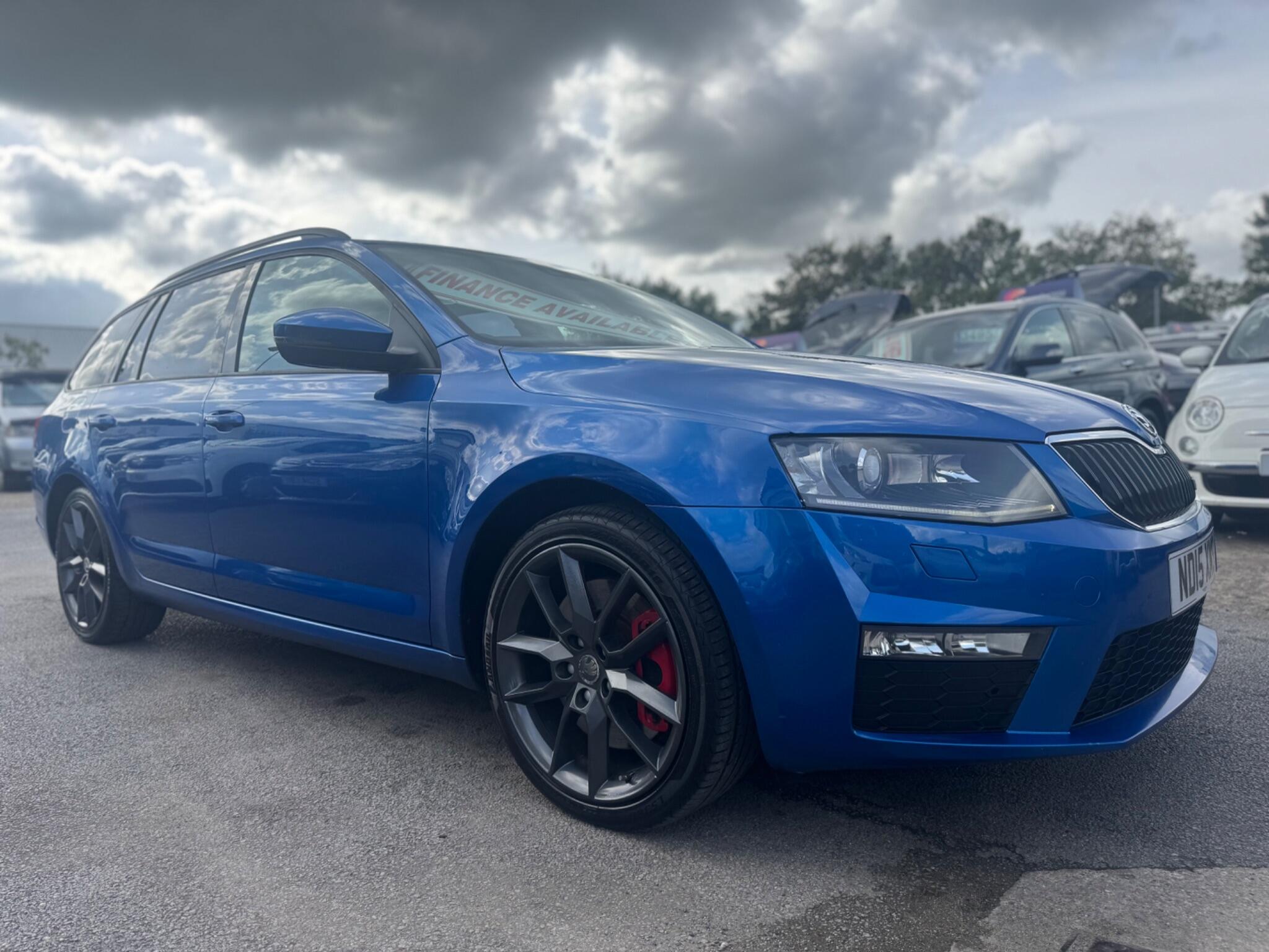 Skoda Octavia 2.0 TDI vRS Estate 5dr Diesel Manual Euro 6 (s/s) (SNav) (184 ps) 5dr Manual 2015