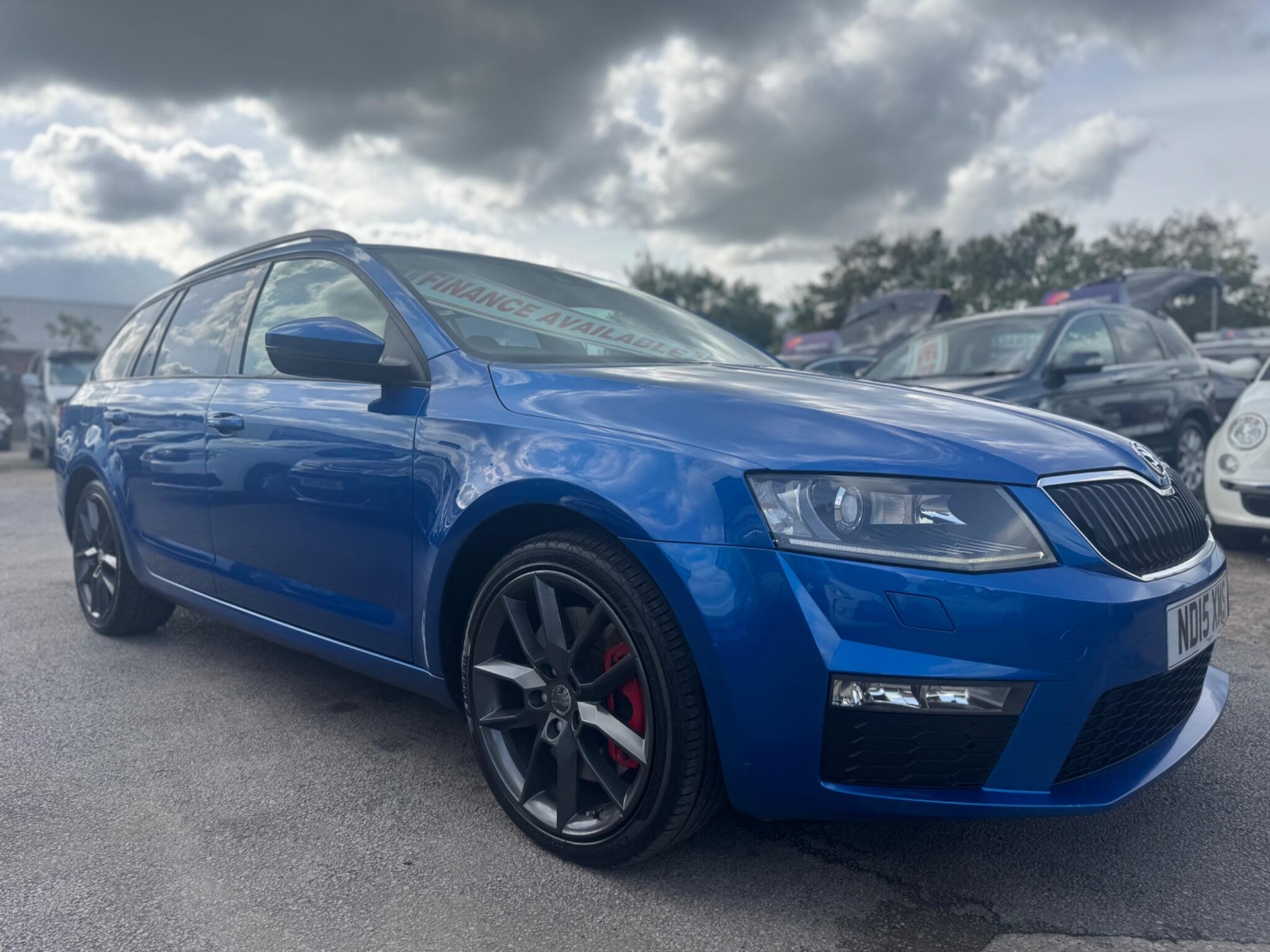 Skoda Octavia 2.0 TDI vRS Estate 5dr Diesel Manual Euro 6 (s/s) (SNav) (184 ps) 5dr Manual 2015