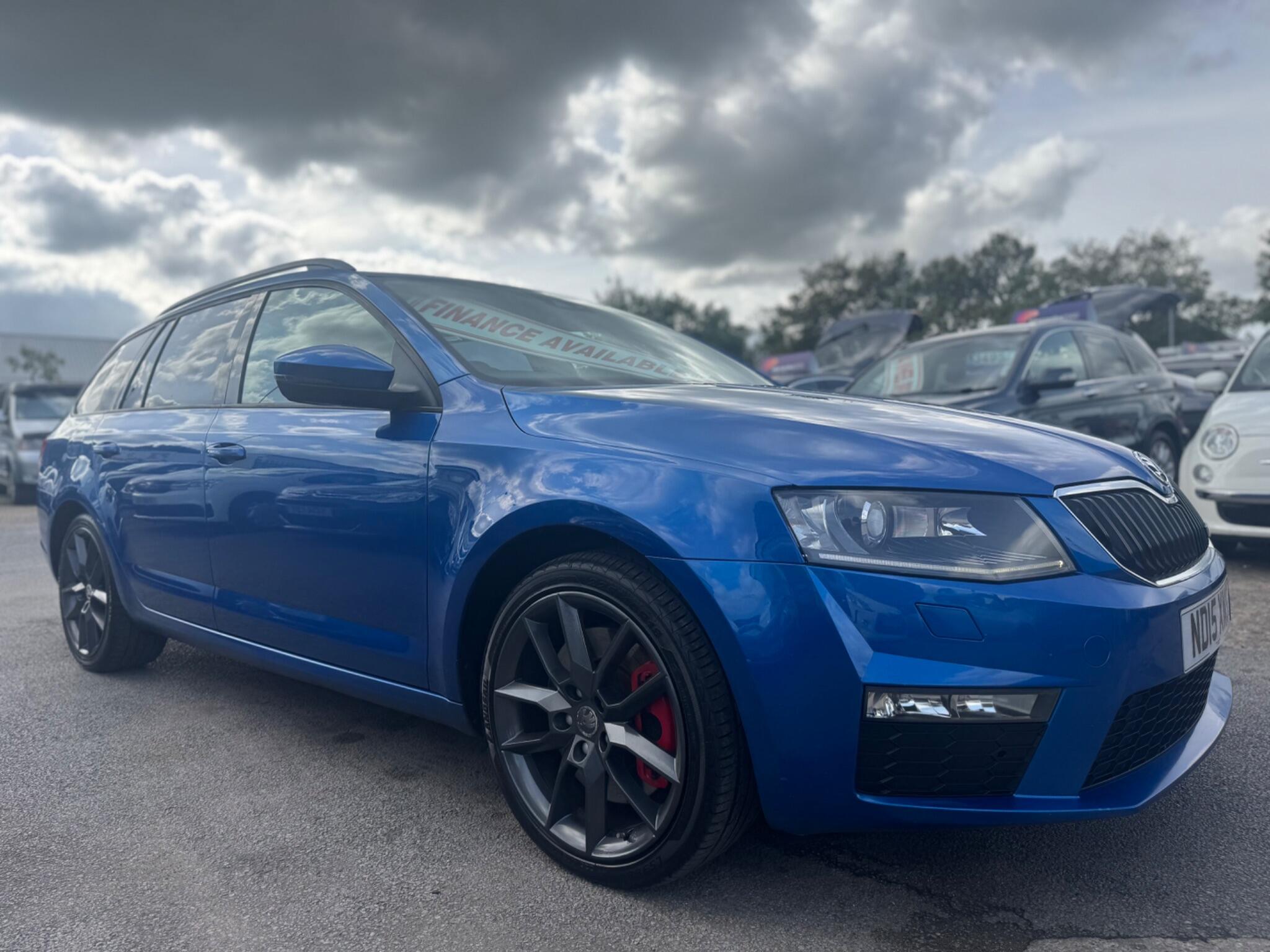 Skoda Octavia 2.0 TDI vRS Estate 5dr Diesel Manual Euro 6 (s/s) (SNav) (184 ps) 5dr Manual 2015