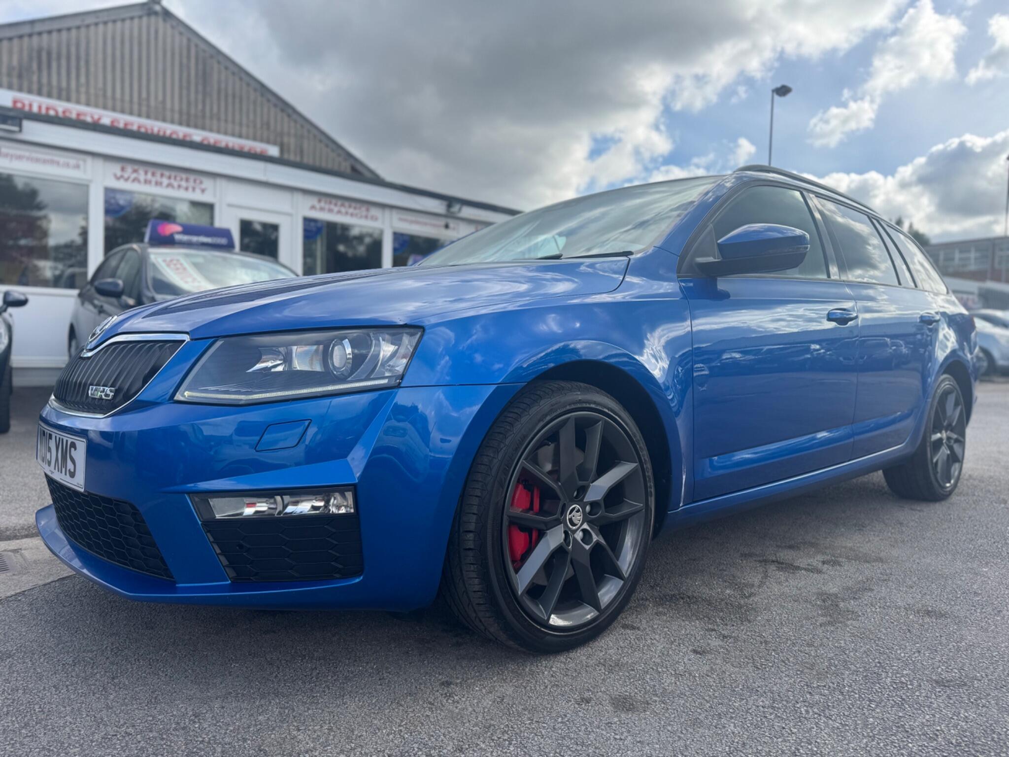 Skoda Octavia 2.0 TDI vRS Estate 5dr Diesel Manual Euro 6 (s/s) (SNav) (184 ps) 5dr Manual 2015