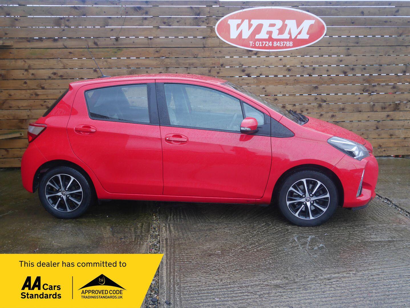 2019 Toyota Yaris 1.5 VVT-i Icon Tech Hatchback 5dr Petrol Manual Euro 6 (111 ps) for sale, exterior front view