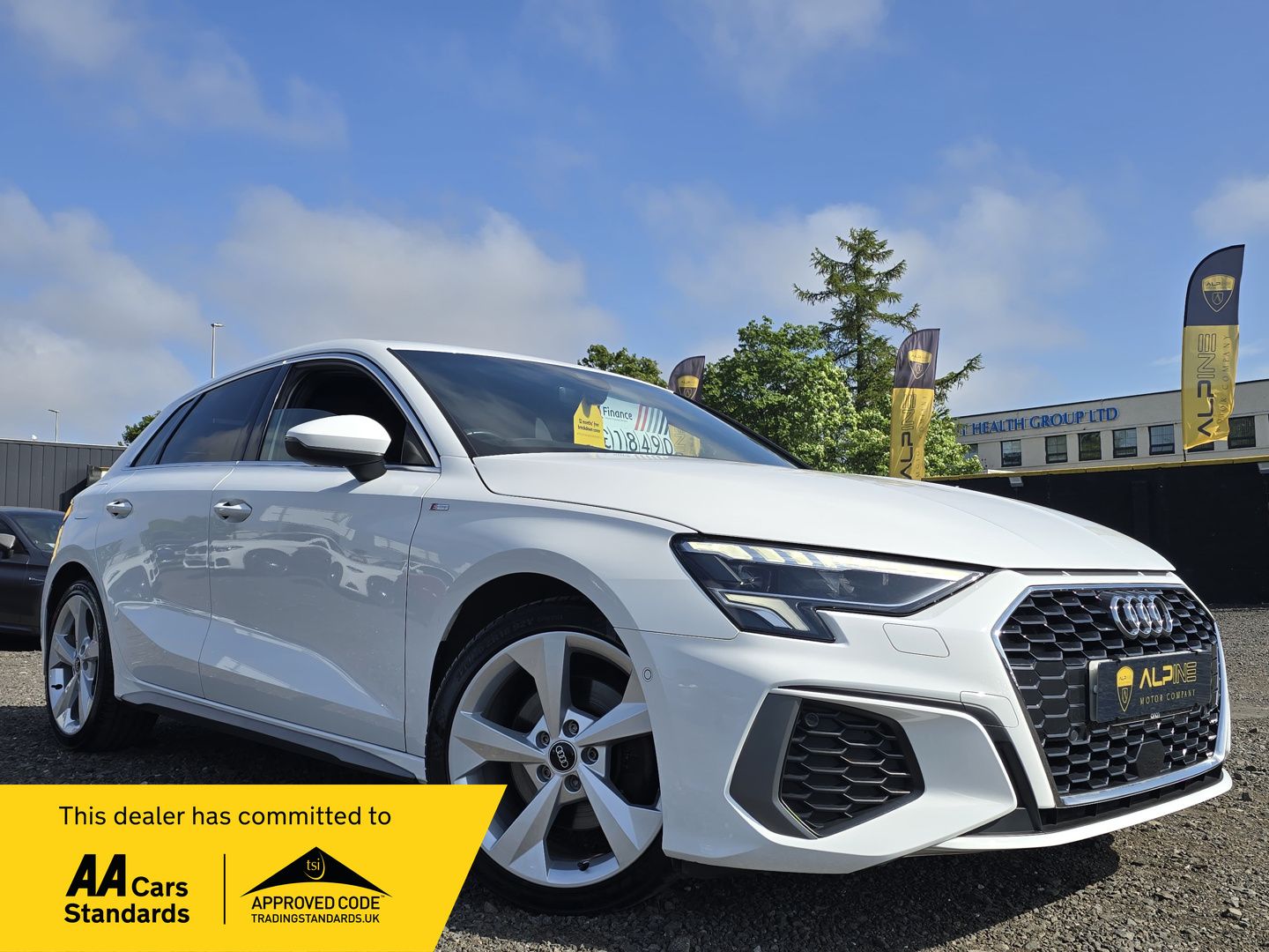 2021 Audi A3 1.5 TFSI 35 S line Sportback 5dr Petrol Manual Euro 6 (s/s) (150 ps)