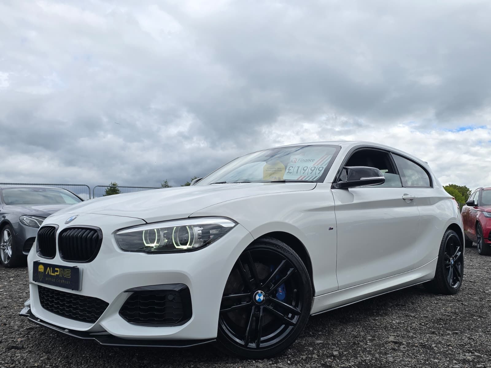 2019 BMW 1 Series 3.0 M140i GPF Shadow Edition Hatchback 3dr Petrol Auto Euro 6 (s/s) (340 ps), exterior view 2