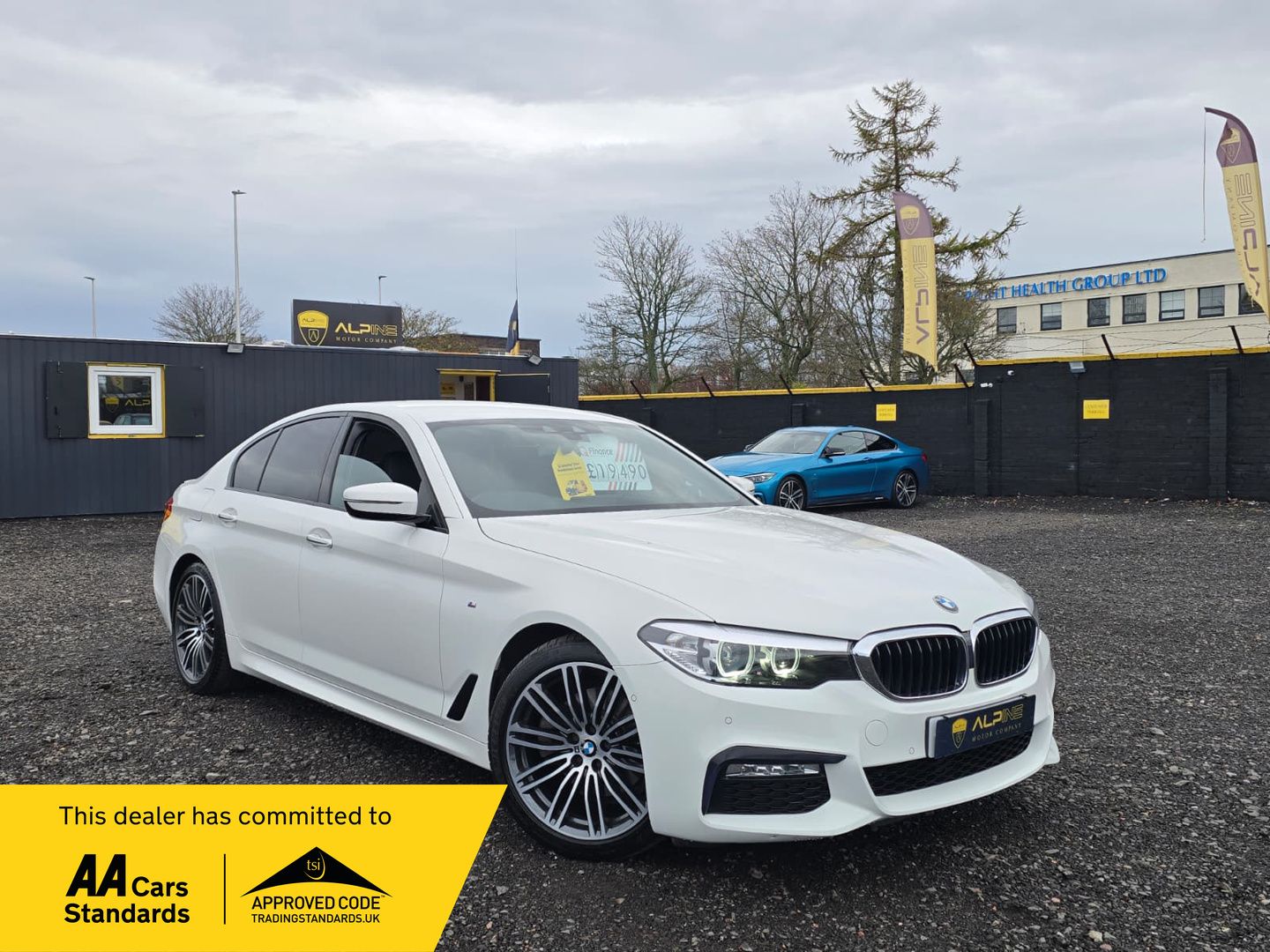 BMW 5 Series 2.0L 520d xDrive M Sport Auto Saloon 4dr Diesel Automatic Euro 6 (188 bhp) 4dr Automatic 2025