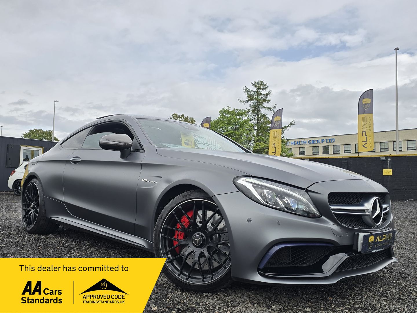 2016 Mercedes-Benz C Class 4.0 C63 V8 BiTurbo AMG S (Premium) Coupe 2dr Petrol SpdS MCT Euro 6 (s/s) (510 ps)