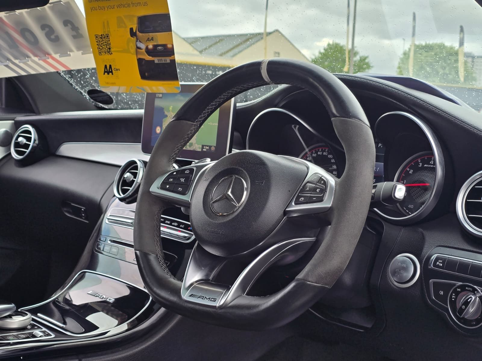 2016 Mercedes-Benz C Class 4.0 C63 V8 BiTurbo AMG S (Premium) Coupe 2dr Petrol SpdS MCT Euro 6 (s/s) (510 ps), exterior view 3