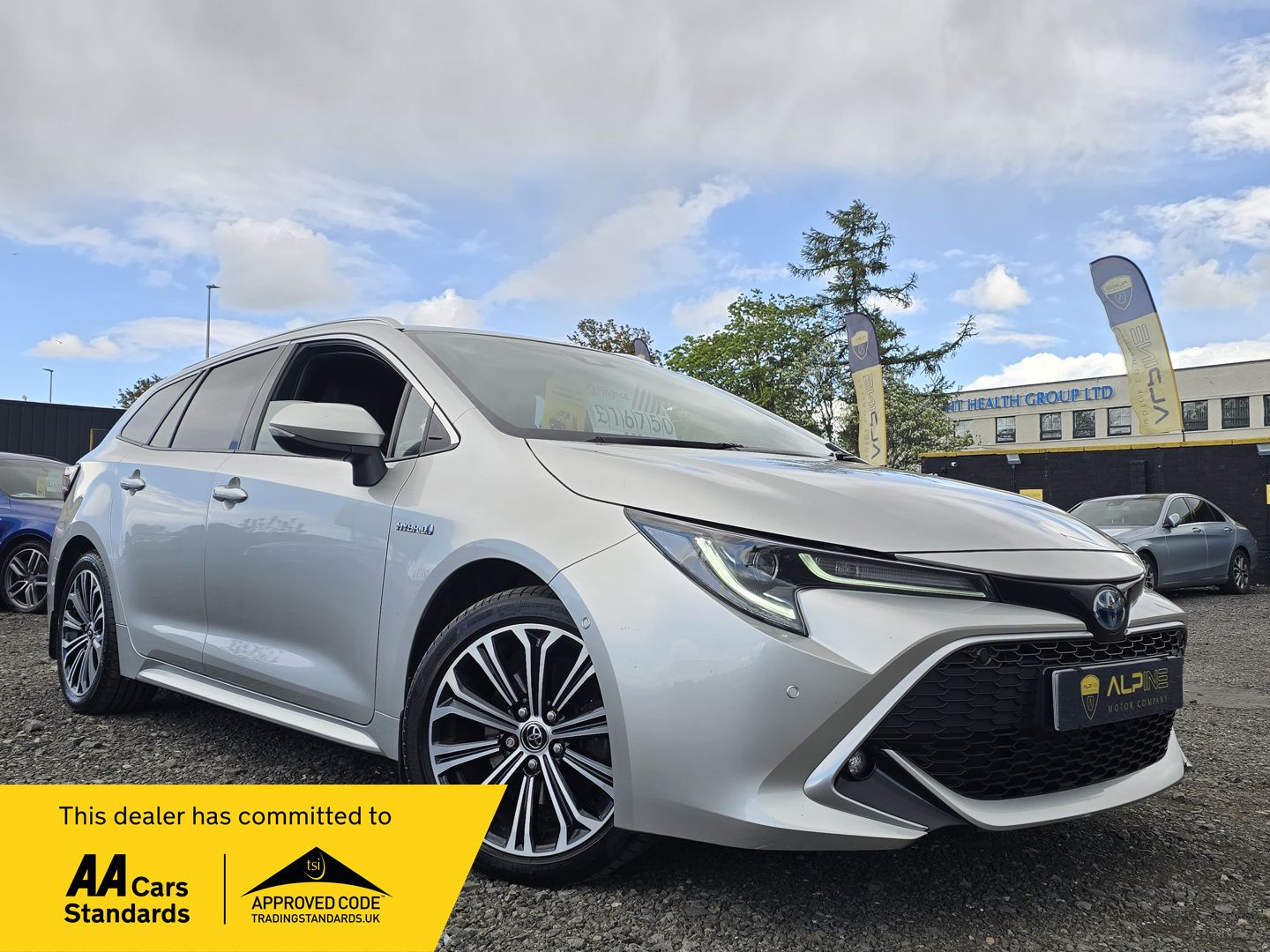 2019 Toyota Corolla 2.0 VVT-h Excel Touring Sports 5dr Petrol Hybrid CVT Euro 6 (s/s) (184 ps) for sale in the UK