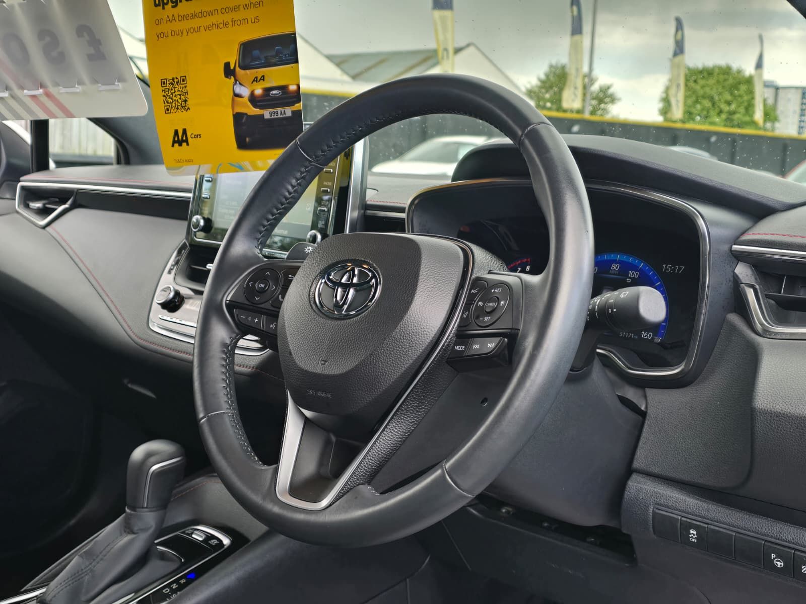 2019 Toyota Corolla 2.0 VVT-h Excel Touring Sports 5dr Petrol Hybrid CVT Euro 6 (s/s) (184 ps), exterior view 3