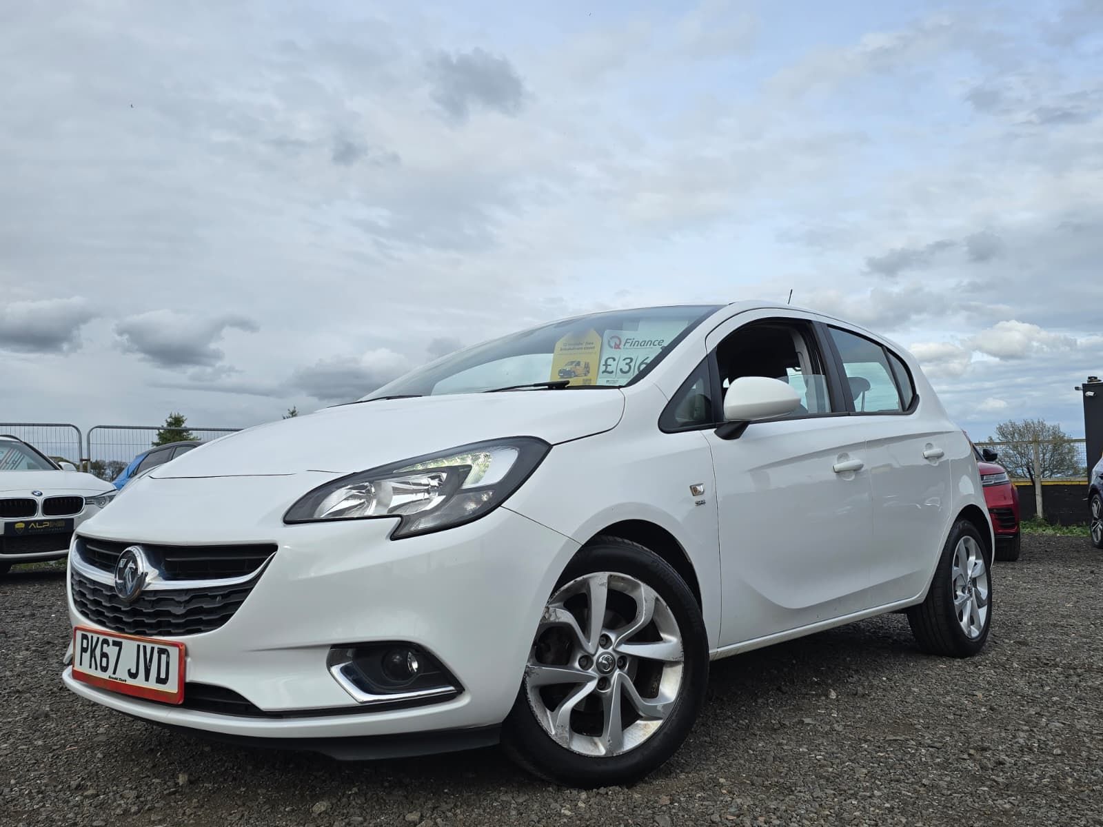 2017 Vauxhall Corsa 1.4i ecoTEC SRi Hatchback 5dr Petrol Manual Euro 6 (75 ps), exterior view 2