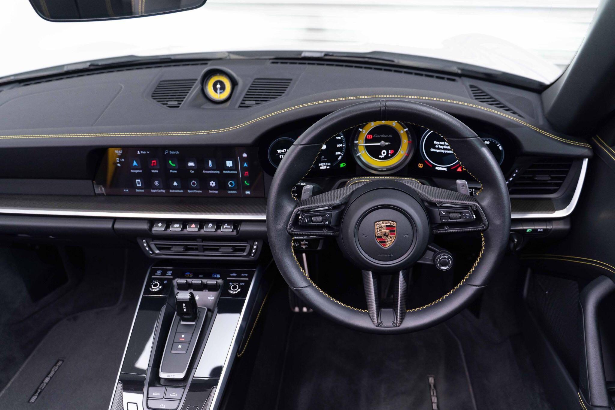 2023 Porsche 911 3.7T 992 Turbo S PDK 4WD Euro 6 (s/s) 2dr, exterior view 3