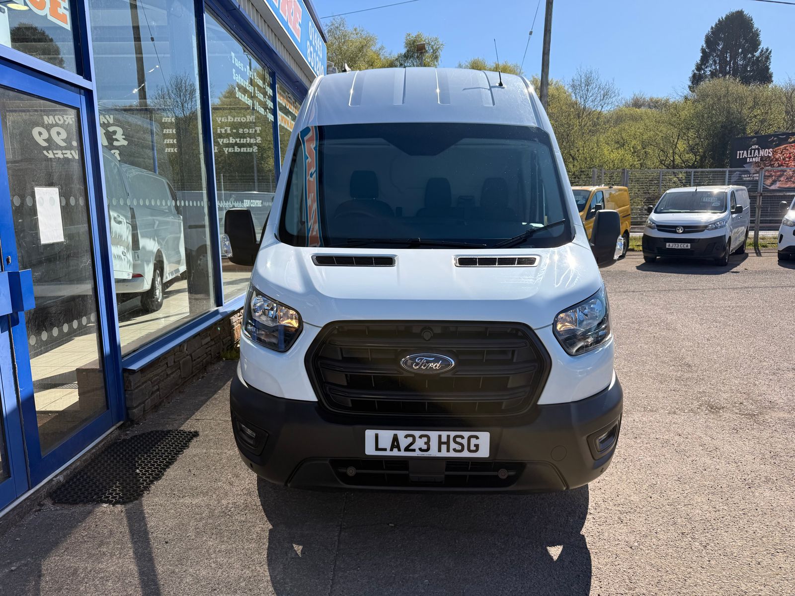 2023 Ford Transit 2.0 350 EcoBlue Leader Panel Van 5dr Diesel Manual FWD L3 H3 Euro 6 130 ps, exterior view 2