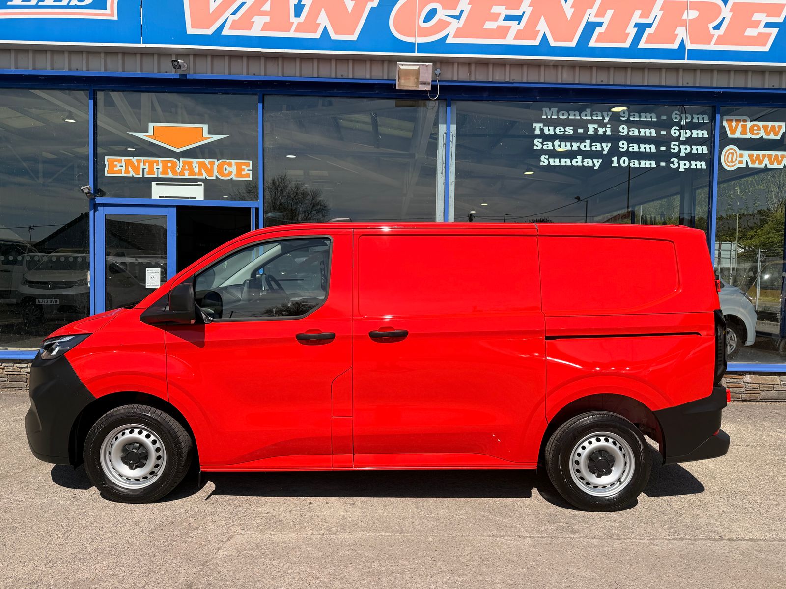 2024 Ford Transit Custom 2.0 280 EcoBlue Leader Panel Van 5dr Diesel Manual L1 H1 Euro 6 110 ps, exterior view 3