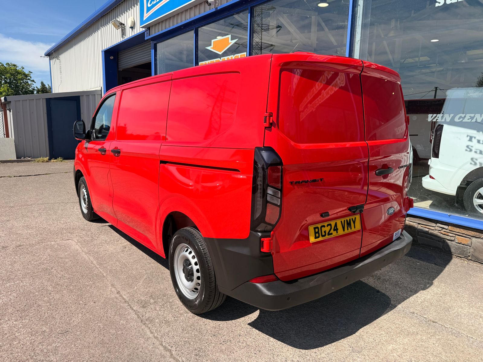 2024 Ford Transit Custom 2.0 280 EcoBlue Leader Panel Van 5dr Diesel Manual L1 H1 Euro 6 110 ps, exterior view 4